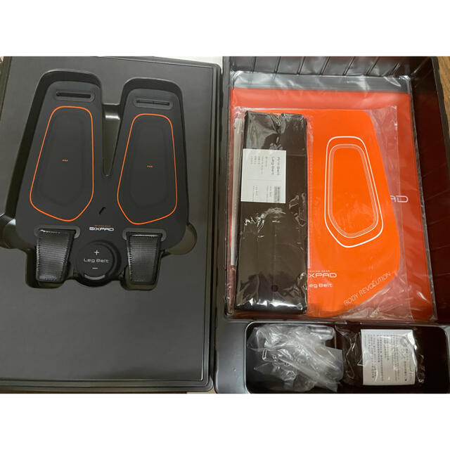 シックスパッド レッグベルト 2セット シックスパッド レッグベルト 2セット