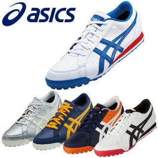 アシックス(asics)の【超美品】asics ゲルプレショットクラシック3 ホワイト×ブルー 25.5(スニーカー)