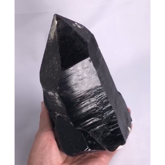 モリオン原石　黒水晶　チベット産　パワーストーン　天然石　鉱物　1.711kg