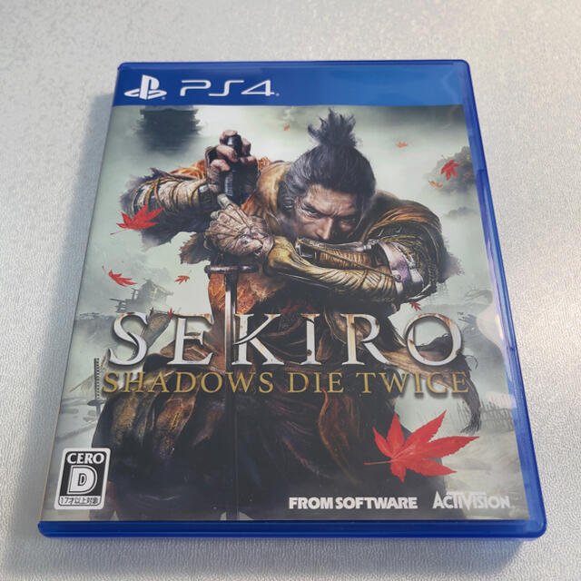 PlayStation4(プレイステーション4)のSEKIRO : Shadows die twice エンタメ/ホビーのゲームソフト/ゲーム機本体(家庭用ゲームソフト)の商品写真