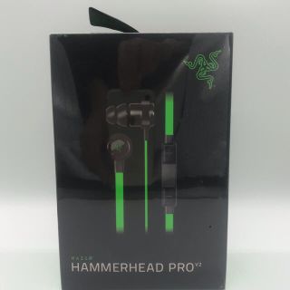 レイザー(LAZER)の正規品　Razer Hammerhead Pro V2 ゲーミング　イヤホン(ヘッドフォン/イヤフォン)