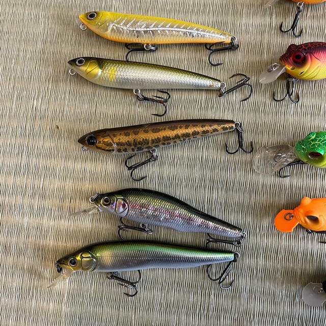 Megabass(メガバス)の週末値下げ！バス釣り引退　メガバス等　ルアーセット スポーツ/アウトドアのフィッシング(ルアー用品)の商品写真