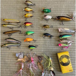 メガバス(Megabass)の週末値下げ！バス釣り引退　メガバス等　ルアーセット(ルアー用品)