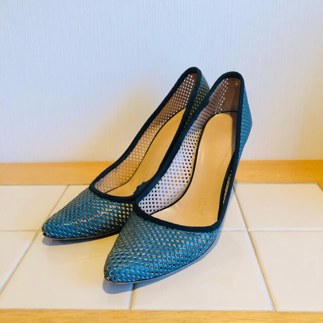 GIUZEPPE ZANOTTI(ジュゼッペザノッティ)のジュゼッペザノッティ★メッシュパンプス　size37 レディースの靴/シューズ(ハイヒール/パンプス)の商品写真