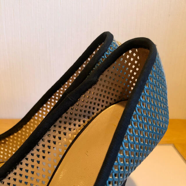 GIUZEPPE ZANOTTI(ジュゼッペザノッティ)のジュゼッペザノッティ★メッシュパンプス　size37 レディースの靴/シューズ(ハイヒール/パンプス)の商品写真