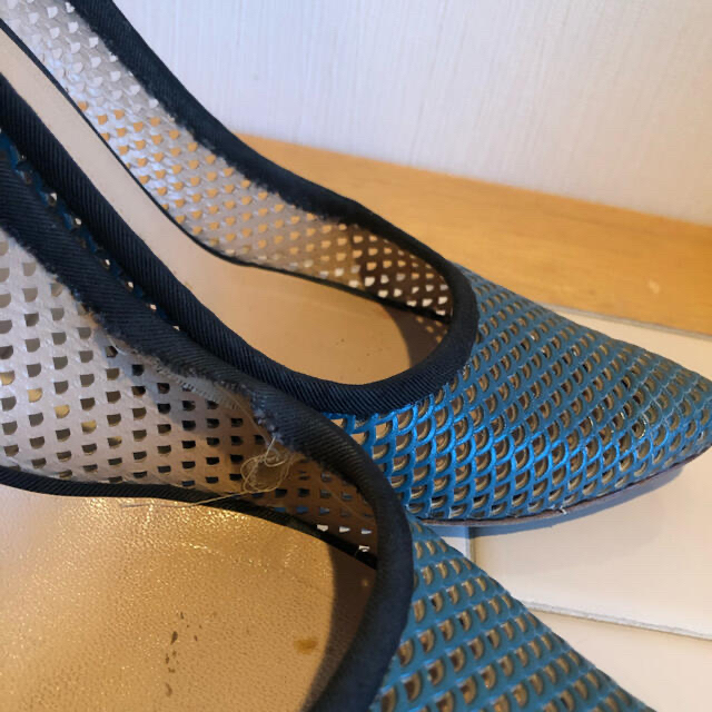 GIUZEPPE ZANOTTI(ジュゼッペザノッティ)のジュゼッペザノッティ★メッシュパンプス　size37 レディースの靴/シューズ(ハイヒール/パンプス)の商品写真