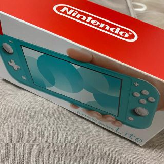 ニンテンドウ(任天堂)のNintendo Switch  Lite ターコイズ(家庭用ゲーム機本体)