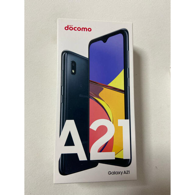 【新品未使用】Galaxy A21 SC-42A 黒　SIMフリー