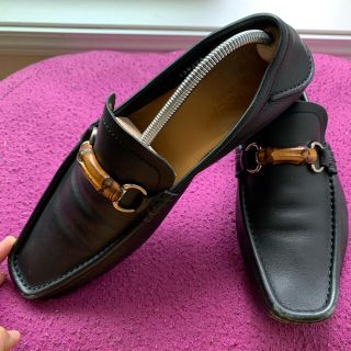 グッチ(Gucci)のグッチ　革靴 8.5  27 黒(ドレス/ビジネス)