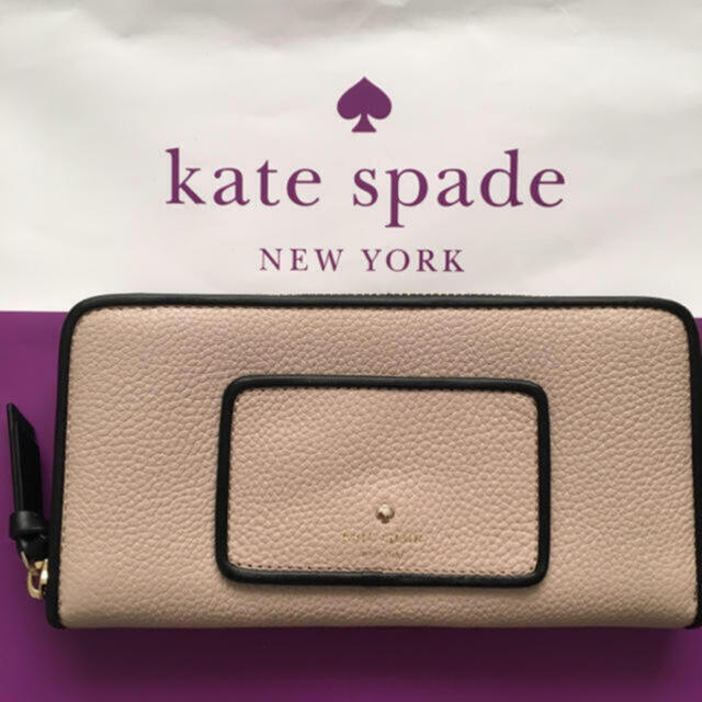 kate spade new york(ケイトスペードニューヨーク)の【未使用新品】ケイトスペード  長財布　ラウンドファスナー レディースのファッション小物(財布)の商品写真