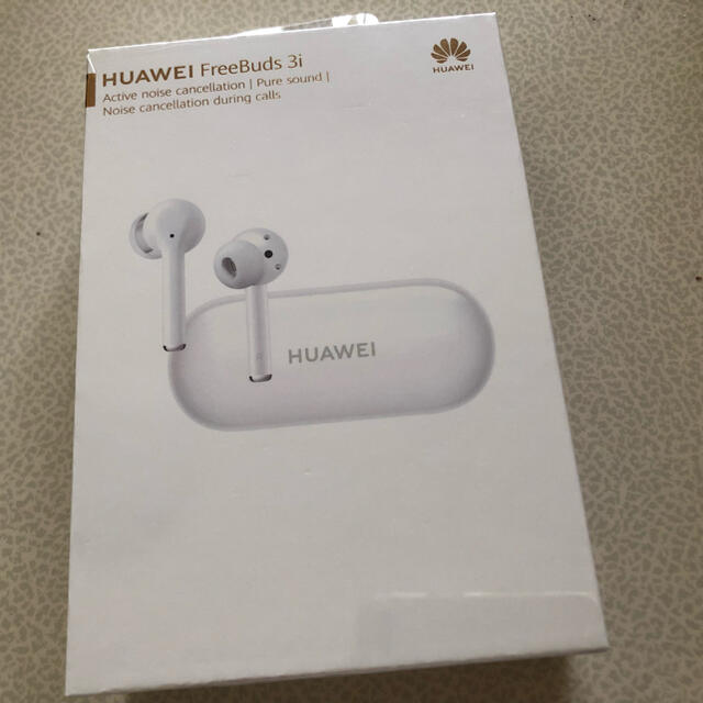 HUAWEI(ファーウェイ)の新品 未開封 HUAWEI FreeBuds 3i ホワイト スマホ/家電/カメラのオーディオ機器(ヘッドフォン/イヤフォン)の商品写真