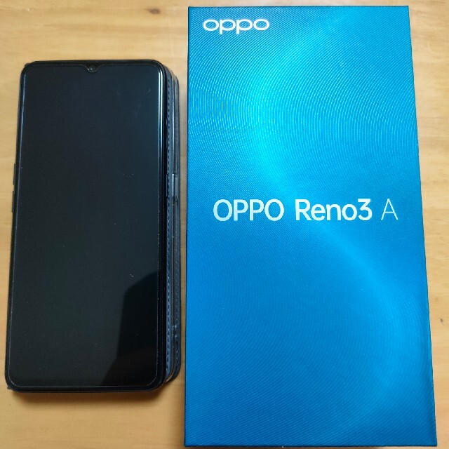 美品☆OPPO Reno 3 A 手帳型ケース、ガラスフィルム付