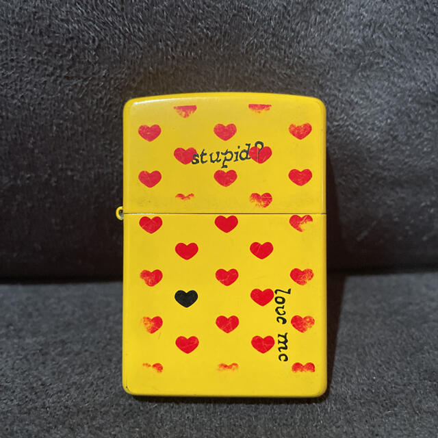 ZIPPO(ジッポー)のレア X JAPAN hide イエローハート zippo エンタメ/ホビーのタレントグッズ(ミュージシャン)の商品写真