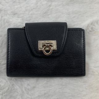 フェラガモ(Ferragamo)の美品 Salvatore Ferragamo 6連 ブラックキーケース(キーケース)