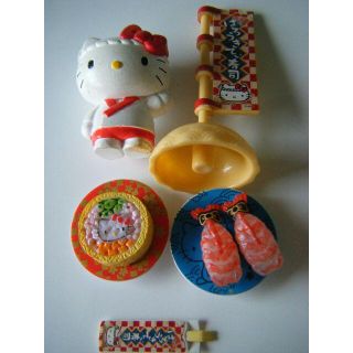 サンリオ(サンリオ)の美品！販売終了！　回転はろうきてぃ寿司1　リーメント　食玩(その他)