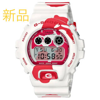 ジーショック(G-SHOCK)のG-SHOCK NISHIKIGOI 錦鯉 紅白 DW-6900JK-4JR(腕時計(デジタル))