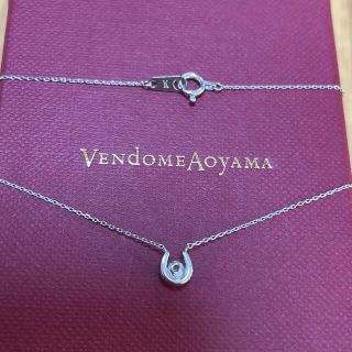 Vendome Aoyama - 7/12まで k18WG ダイヤモンド ホースシュー 馬蹄