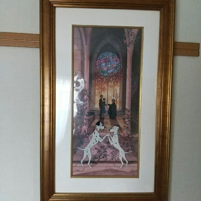 Disney(ディズニー)の101匹わんちゃん セル画 エンタメ/ホビーの美術品/アンティーク(絵画/タペストリー)の商品写真