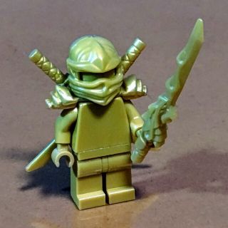 レゴ(Lego)のレゴ★ゴールド単色ミニフィグ ニンジャVer. オリジナル 激レア(知育玩具)