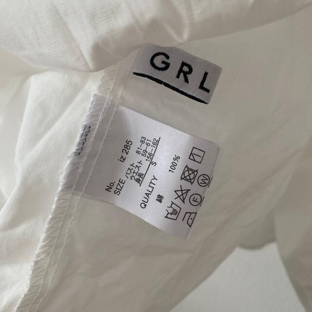 GRL(グレイル)のGRL ティアードボリュームシャツワンピース　iz285 レディースのワンピース(ひざ丈ワンピース)の商品写真