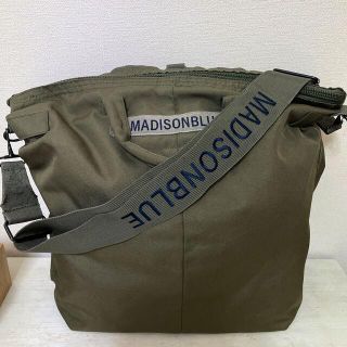 MADISON BLUE(マディソンブルー) ヘルメットバッグ　カーキ