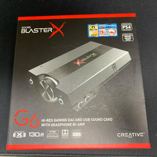 SoundBlaster X G6(PC周辺機器)