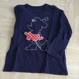 ユニクロ(UNIQLO)のユニクロ　ロンＴ　ミニー　１００サイズ(Tシャツ/カットソー)