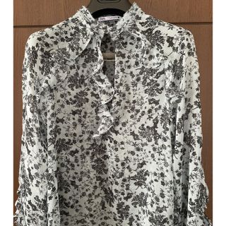 ザラ(ZARA)のZARA 素敵なシフォンブラウス　透け感が素敵⭐︎(シャツ/ブラウス(長袖/七分))