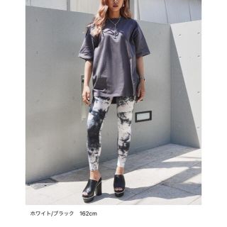 アナップ(ANAP)のANAP  タイダイリブレギンス　新品(レギンス/スパッツ)