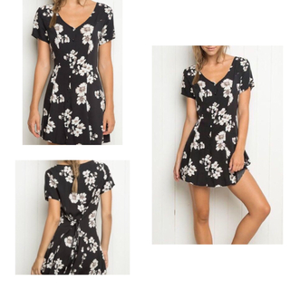 Brandy Melville Jacky Floral Dress(ミニワンピース)