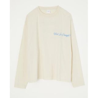 マウジー(moussy)のmoussy /  SCRIPT LOGO LS Tシャツ(Tシャツ(長袖/七分))