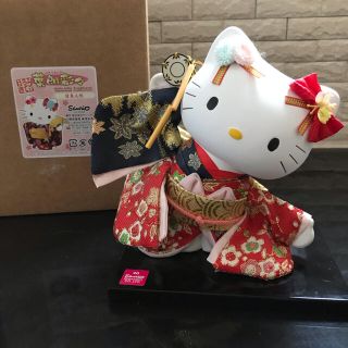 ハローキティ(ハローキティ)のハローキティhello kitty 和服　和装　着物人形　フィギュア(キャラクターグッズ)