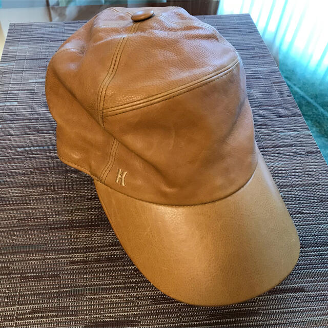 Hermes(エルメス)のエルメス　キャップ　レザー メンズの帽子(キャップ)の商品写真