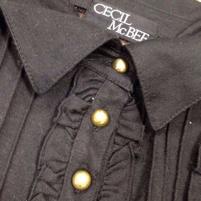 CECIL McBEE(セシルマクビー)の▶︎美品♡背中レース❁︎トップス.CECILMcBEE.LISLISA. レディースのトップス(カットソー(長袖/七分))の商品写真