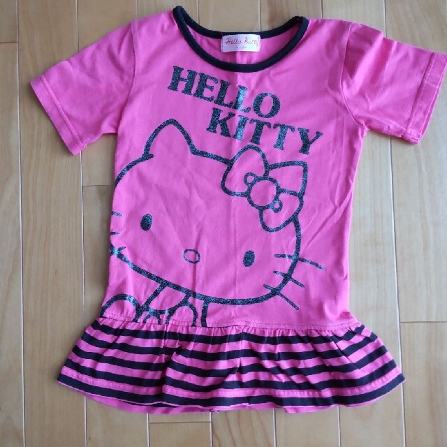 ハローキティ(ハローキティ)のHELLO KITTYチュニック キッズ/ベビー/マタニティのキッズ服女の子用(90cm~)(Tシャツ/カットソー)の商品写真