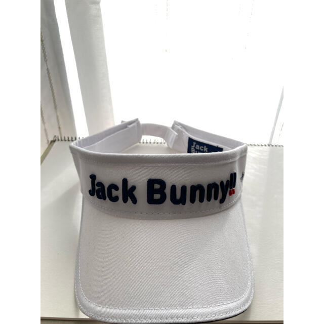 PEARLY GATES(パーリーゲイツ)のジャックバニー　Jack bunnyサンバイザー メンズの帽子(サンバイザー)の商品写真