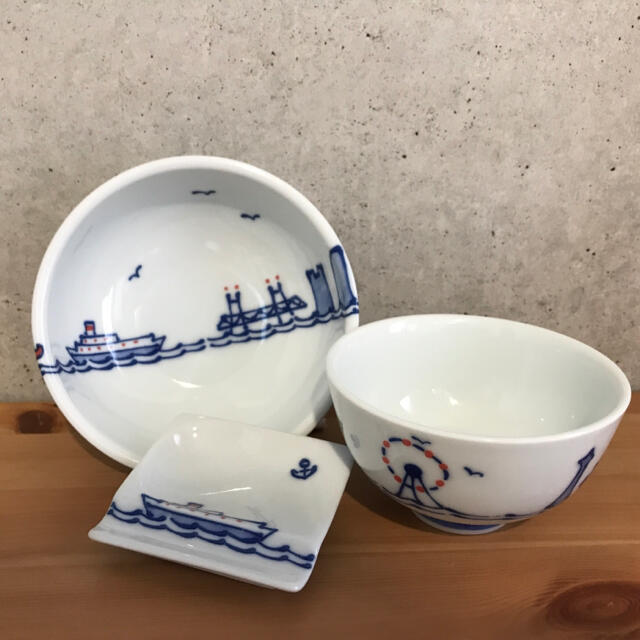 HASAMI - 【横浜そごう限定】横浜モチーフ波佐見焼3点セットの通販 by ...