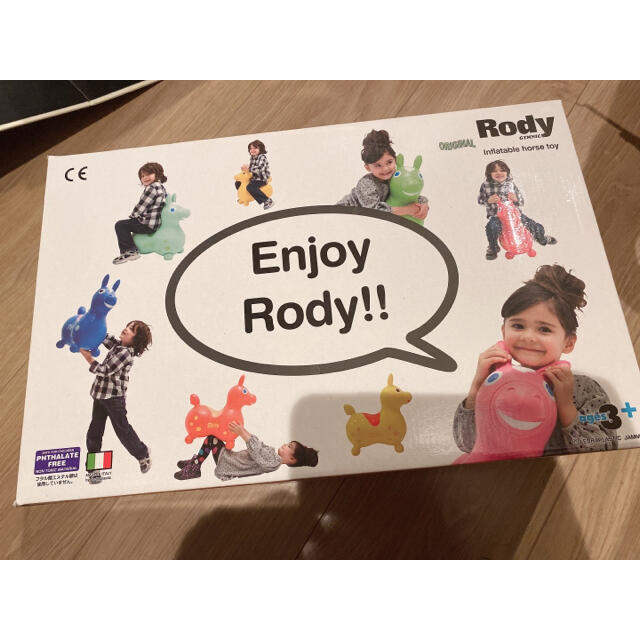 Rody(ロディ)の【新品 未使用】ロディ　乗用　イエロー キッズ/ベビー/マタニティのおもちゃ(その他)の商品写真