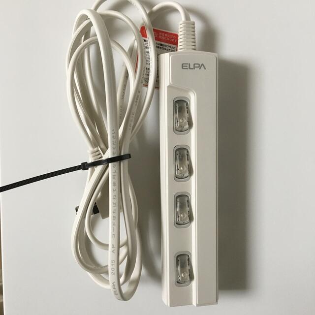 ELPA 電源タップ スマホ/家電/カメラの生活家電(その他)の商品写真