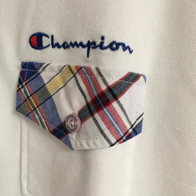 Champion(チャンピオン)の定価112980円　チャンピオン　ゴルフ　ポロシャツ　シャツ白　メンズ　M 新品 スポーツ/アウトドアのゴルフ(ウエア)の商品写真