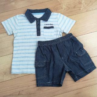 カルバンクライン(Calvin Klein)のCalvin Klein　上下セット　サイズ90(Tシャツ/カットソー)