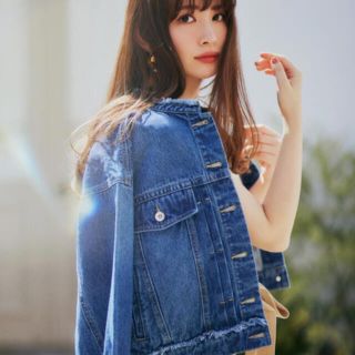 スナイデル(SNIDEL)のHer lip to  デニムジャケット denim jacket(Gジャン/デニムジャケット)