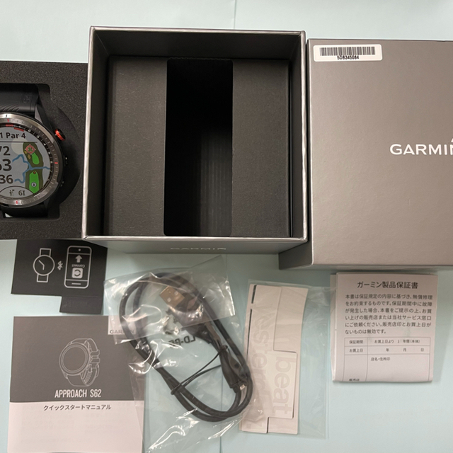 GARMIN(ガーミン)の未開封未使用ガーミン s62 メンズの時計(腕時計(デジタル))の商品写真