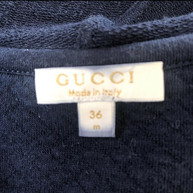 Gucci(グッチ)のGUCCI　Aライン　パーカー　サイズ36m キッズ/ベビー/マタニティのキッズ服女の子用(90cm~)(ジャケット/上着)の商品写真