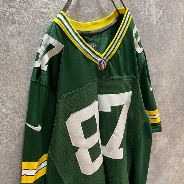NIKE NELSON 87 XXXXLの通販 by 古着屋innocently｜ラクマ NFL PACKERS 緑グリーン 格安大人気