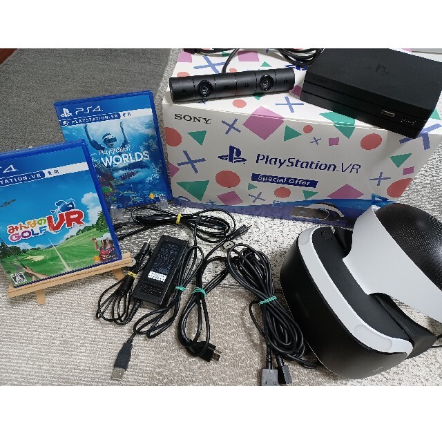 PlayStation VR(プレイステーションヴィーアール)のプレイステーションVR ソフト２本セット エンタメ/ホビーのゲームソフト/ゲーム機本体(家庭用ゲーム機本体)の商品写真