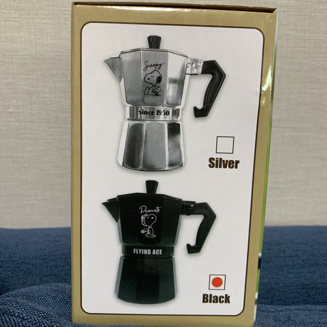 SNOOPY(スヌーピー)のSNOOPY COFFEE MAKER(SILVER&BLACK) スマホ/家電/カメラの調理家電(コーヒーメーカー)の商品写真