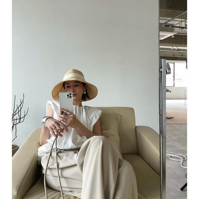 KIJIMA×CLANE WIDE BRIM PAPER HAT