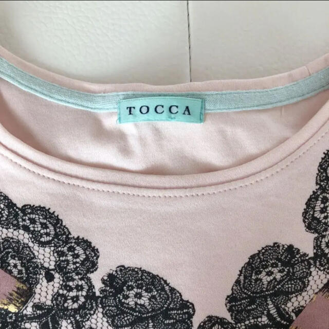 TOCCA(トッカ)の美品　トッカバンビーニ　ピンク　Tシャツ　サイズ100 キッズ/ベビー/マタニティのキッズ服女の子用(90cm~)(Tシャツ/カットソー)の商品写真