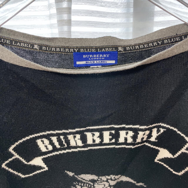 BURBERRY BLUE LABEL(バーバリーブルーレーベル)の◆バーバリー ブルーレーベル BURBERRY ニット セーター レディースのトップス(ニット/セーター)の商品写真